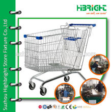 shoppping zone free using metal hand trolley